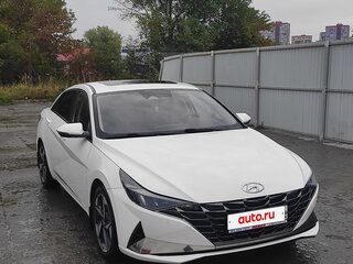 2021 Hyundai Elantra VII (CN7), белый, 1990000 рублей, вид 2