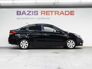 2015 Kia Rio III, чёрный, 850000 рублей, вид 4