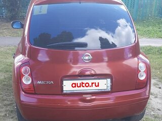 2007 Nissan Micra III (K12), пурпурный, 590000 рублей, вид 3