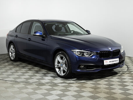 2017 BMW 3 серии 318i VI (F3x) Рестайлинг, синий, 2077425 рублей, вид 3