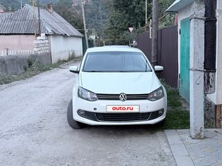 2012 Volkswagen Polo V, белый, 385000 рублей, вид 1