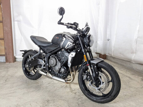 2023 Triumph Trident 660, чёрный, 590000 рублей, вид 2