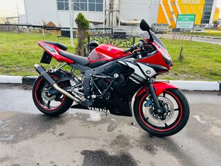 2003 Yamaha YZF-R6, красный, 650000 рублей, вид 1