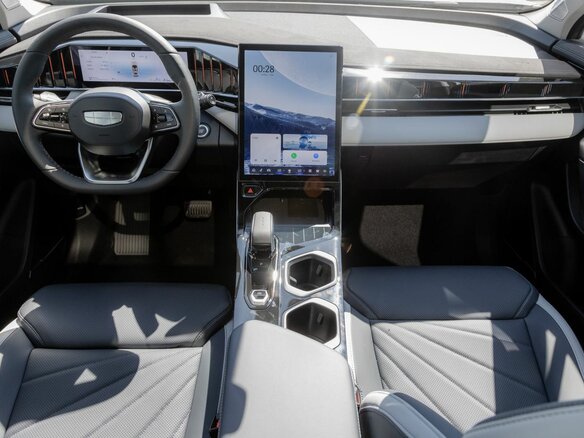 2026 Geely Atlas II, серебристый - вид 20