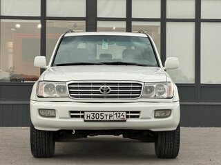 2001 Toyota Land Cruiser Cygnus 100 Series, белый, 1470000 рублей, вид 3