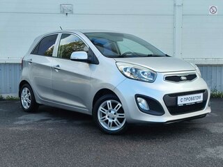 2012 Kia Picanto II, серебристый, 845000 рублей, вид 3