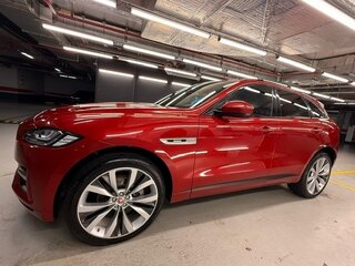 2016 Jaguar F-Pace I, красный, 2500000 рублей, вид 3