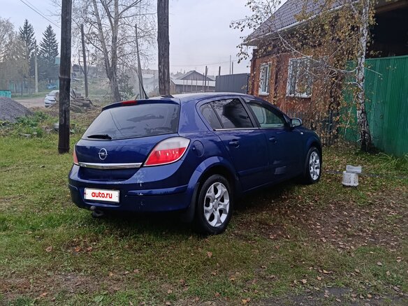 2006 Opel Astra H, синий, 366500 рублей - вид 7