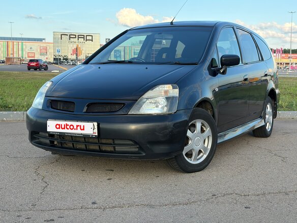 2003 Honda Stream I, чёрный, 365000 рублей - вид 1
