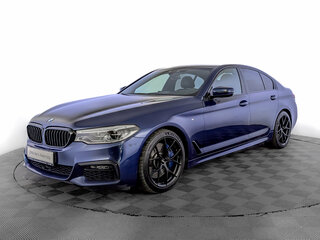 2019 BMW 5 серии 540d xDrive VII (G30/G31/G38), синий, 5261600 рублей, вид 1