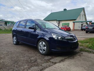 2007 Opel Zafira B, синий, 710000 рублей, вид 2
