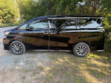 2017 Toyota Vellfire II, чёрный, 3450000 рублей, вид 5