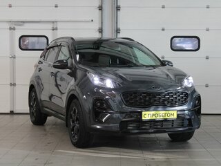 2021 Kia Sportage IV Рестайлинг, чёрный, 2257000 рублей, вид 3