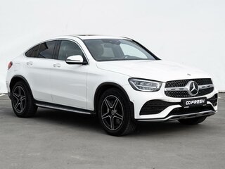 2020 Mercedes-Benz GLC Coupe 300 I (C253) Рестайлинг, белый, 5450000 рублей, вид 1