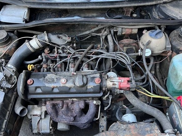 1990 Volkswagen Golf KAT II, чёрный, 65000 рублей - вид 7