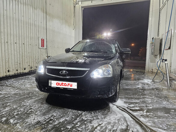 2009 Lada (ВАЗ) Priora I, синий, 215000 рублей - вид 1