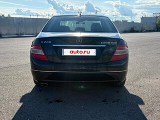2008 Mercedes-Benz C-Класс 200 III (W204), чёрный, 900000 рублей, вид 4