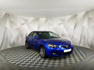 2007 Mazda 3 I (BK) Рестайлинг, синий, 395950 рублей, вид 3