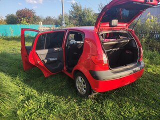 2008 Hyundai Getz I Рестайлинг, красный, 815000 рублей, вид 2