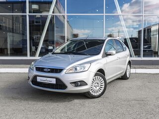 2008 Ford Focus II Рестайлинг, серебристый, 538700 рублей, вид 1