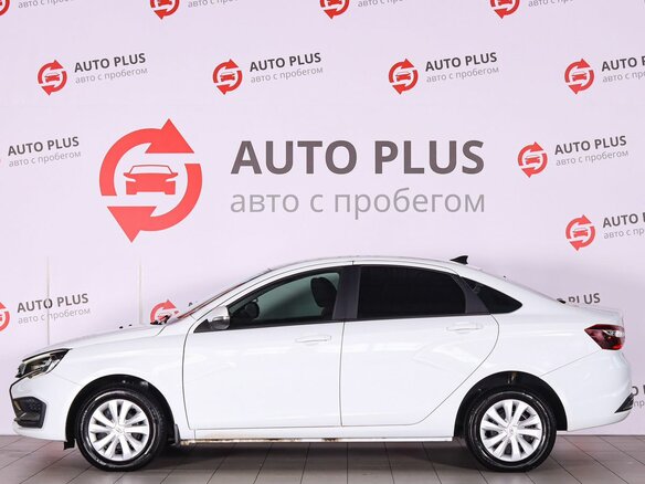 2024 Lada (ВАЗ) Vesta I Рестайлинг (NG), белый - вид 4