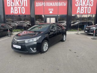 2014 Toyota Corolla XI (E160, E170, E180), чёрный, 1180000 рублей, вид 1