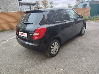 2012 Skoda Fabia II Рестайлинг, чёрный, 369000 рублей, вид 4