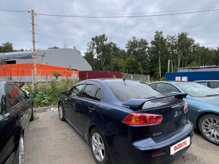 2007 Mitsubishi Lancer X, синий, 670000 рублей, вид 4