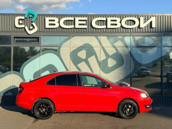 2019 Skoda Rapid I Рестайлинг, красный, 1685000 рублей - вид 7