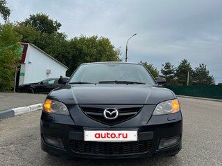 2008 Mazda 3 I (BK) Рестайлинг, чёрный, 470000 рублей, вид 2