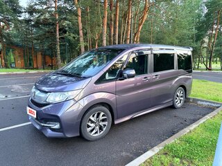 2016 Honda Stepwgn Spada V, пурпурный, 1800000 рублей, вид 1