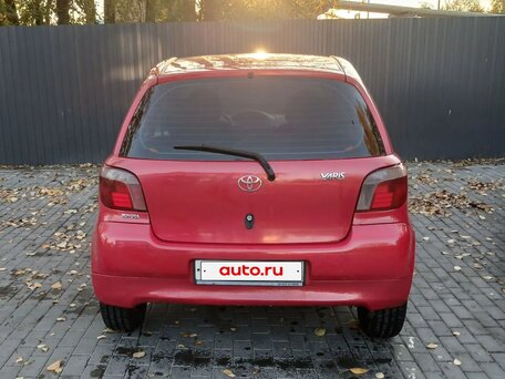 2000 Toyota Yaris I, красный, 430000 рублей, вид 5