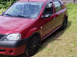 2009 Renault Logan I, красный, 390000 рублей, вид 4