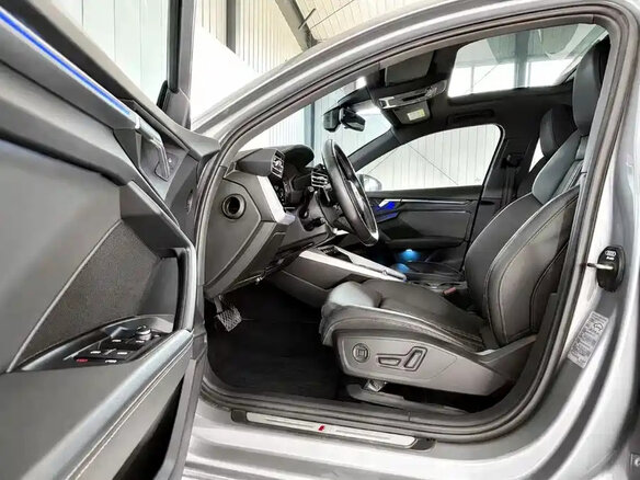 2023 Audi A3 Sportback 35 TFSI IV (8Y), серебристый, 2356560 рублей - вид 10