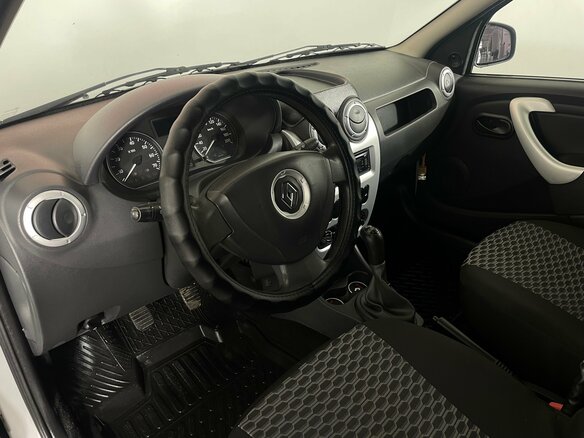 2013 Renault Logan I Рестайлинг, серый, 455000 рублей - вид 7