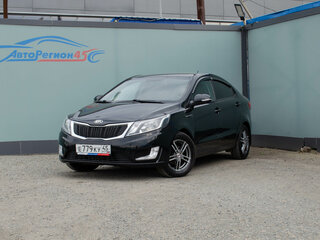 2014 Kia Rio 6-speed III, чёрный, 777000 рублей, вид 1