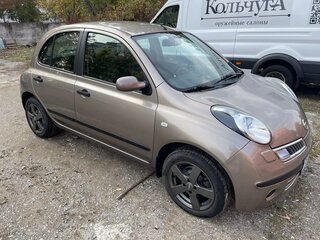 2008 Nissan Micra III (K12), коричневый, 750000 рублей, вид 1
