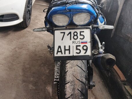 2001 Yamaha YZF-R6, синий, 480000 рублей, вид 4
