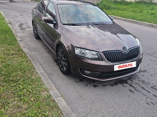 2013 Skoda Octavia III (A7), коричневый, 1100000 рублей, вид 3