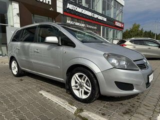 2011 Opel Zafira B Рестайлинг, серебристый, 628960 рублей, вид 5