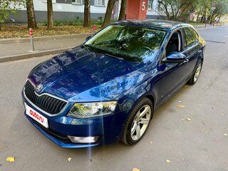 2014 Skoda Octavia III (A7), синий, 1195000 рублей, вид 1