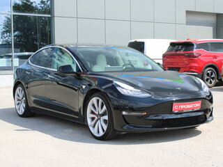 2019 Tesla Model 3 Performance I, чёрный, 3499000 рублей, вид 3
