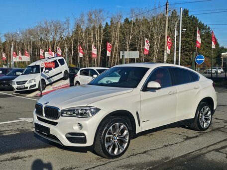 2014 BMW X6 30d II (F16), белый, 3499995 рублей, вид 3