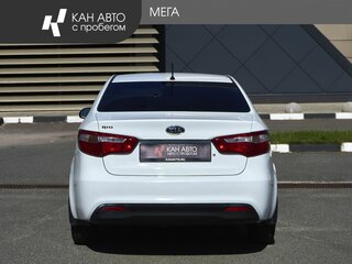 2012 Kia Rio III, белый, 585000 рублей, вид 4
