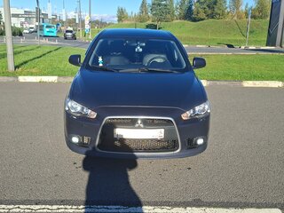 2013 Mitsubishi Lancer X Рестайлинг, синий, 680000 рублей, вид 1