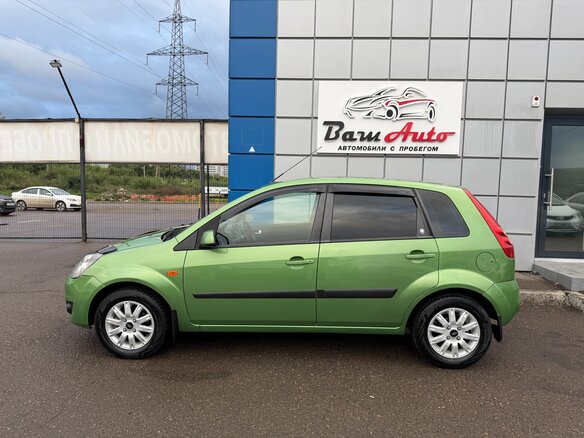 2008 Ford Fiesta Mk5, зелёный - вид 7