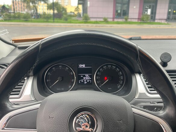 2015 Skoda Rapid I, синий, 900000 рублей - вид 9