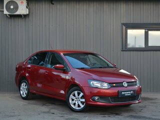 2010 Volkswagen Polo V, красный, 670000 рублей, вид 3