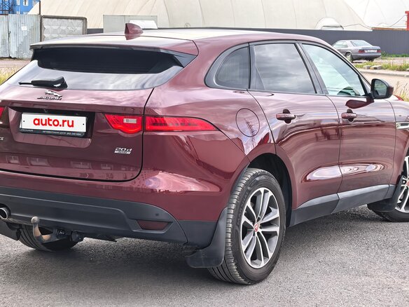 2016 Jaguar F-Pace I, красный - вид 5