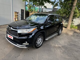 2015 Toyota Highlander III (XU50), чёрный, 2490000 рублей, вид 1